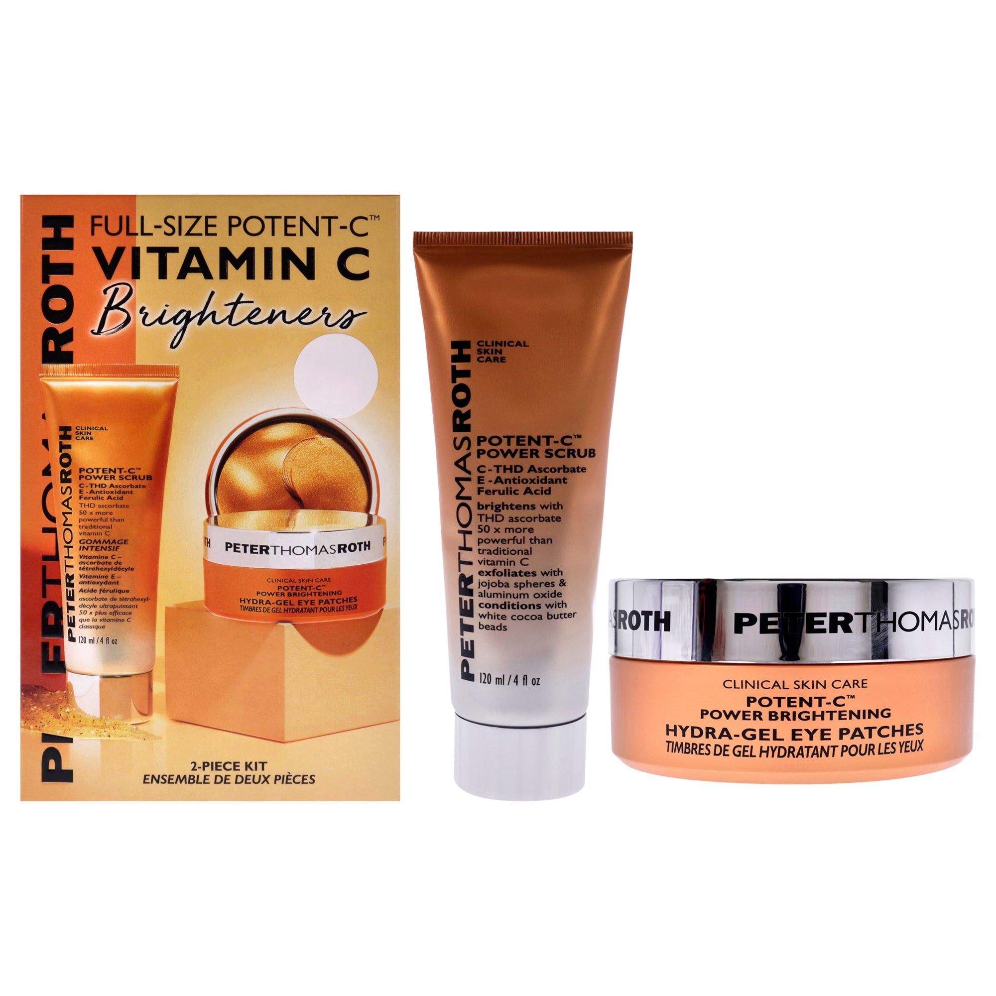Potent-C Vitamin C Brighteners by Peter Thomas Roth for Women - 2 Pc ...