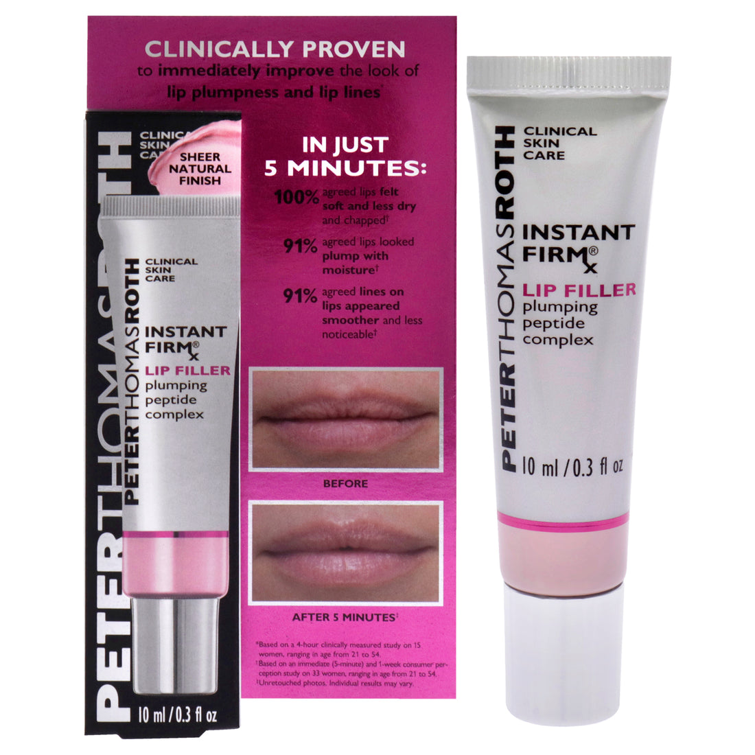 Insta Firmx Lip Filler by Peter Thomas Roth for Women - 0.3 oz Treatment