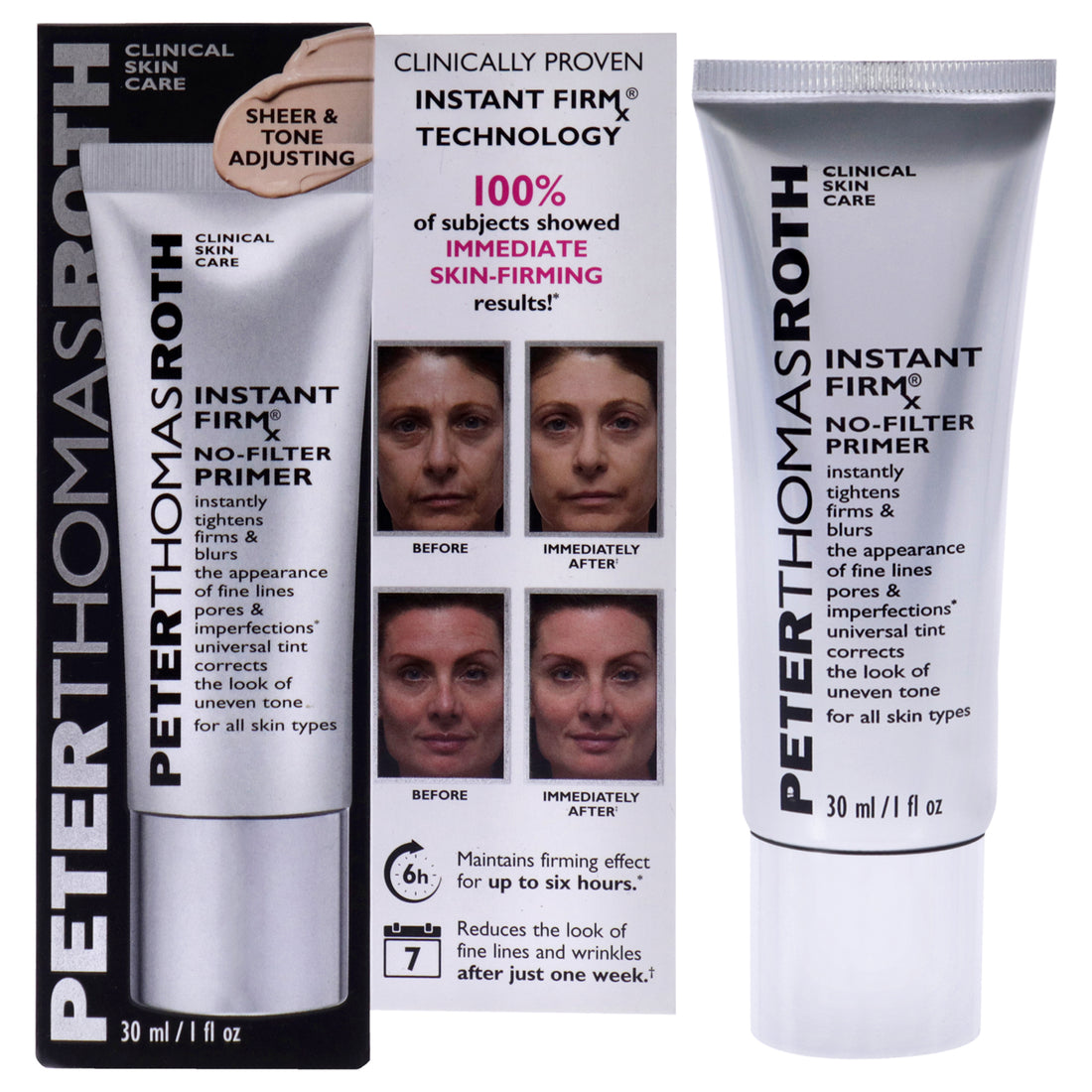 Instant Firmx No Filter Primer by Peter Thomas Roth for Women - 1 oz Primer