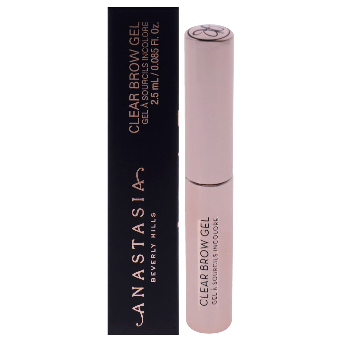 Mini Clear Brow Gel by Anastasia Beverly Hills for Women - 0.085 oz Eyebrow Gel