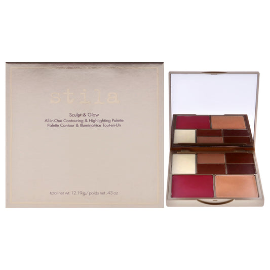 Sculpt and Glow All-in-One Contouring and Highlighting Palette