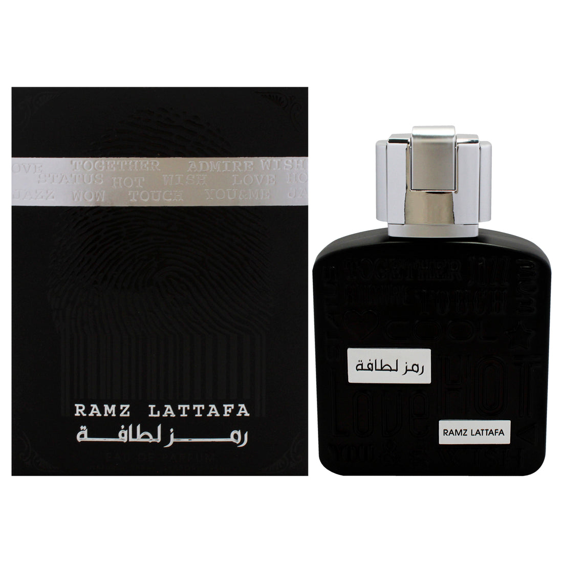 Ramz Silver by Lattafa for Men - 3.4 oz EDP Spray