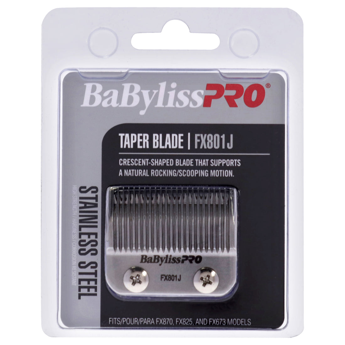 Stainless Steel Taper Blade - FX801J