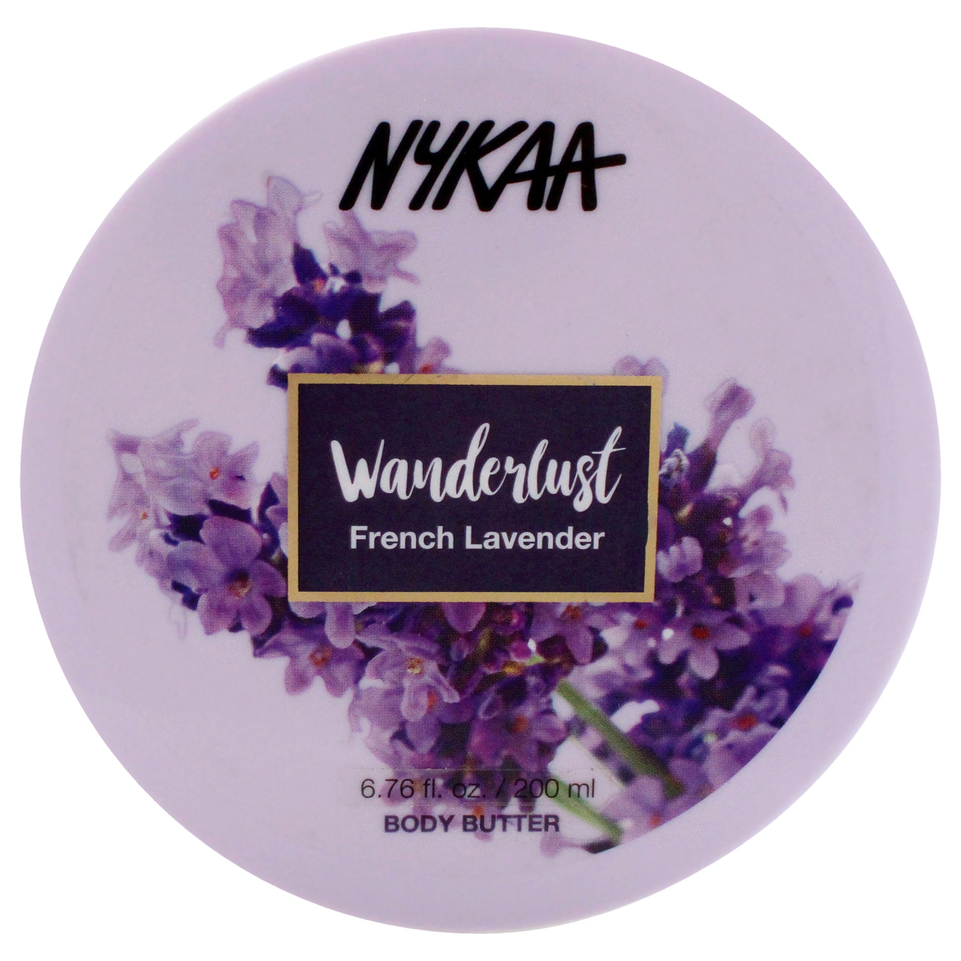 Wanderlust Body Butter - French Lavender by Nykaa Naturals for Women - 6.76 oz Body Cream