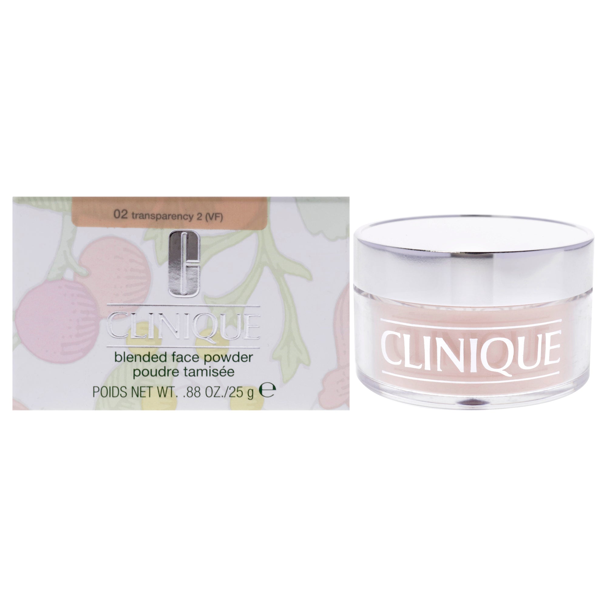 Blended Face Powder- 02 Transparency by Clinique for Women - 0.88 oz Powder