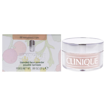 Blended Face Powder- 02 Transparency by Clinique for Women - 0.88 oz Powder