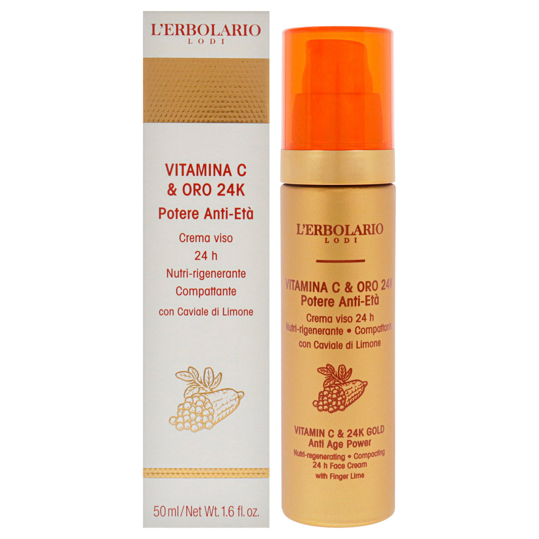 Vitamin C and 24K Gold Anti Age Power Nutri-Regenerating Face Cream