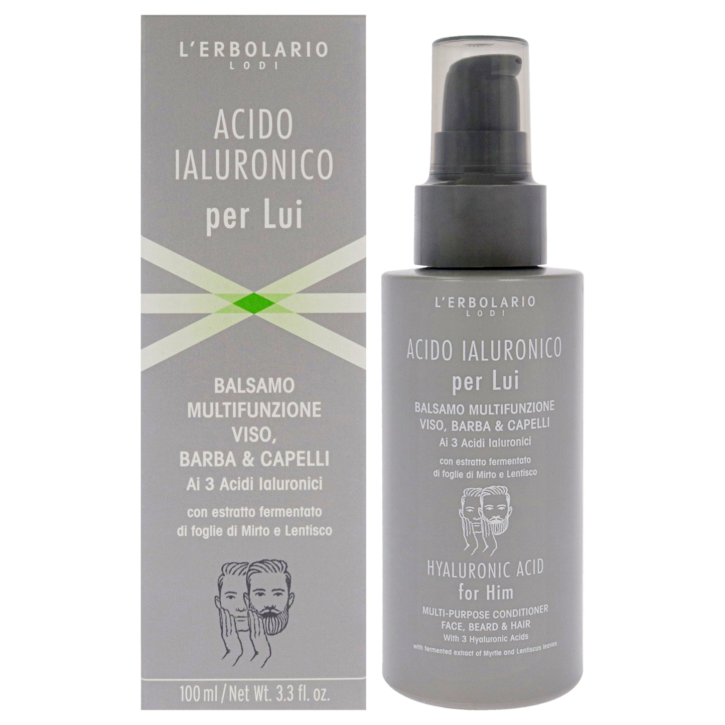 Hyaluronic Acid Multipurpose Conditioner Face Beard and Hair
