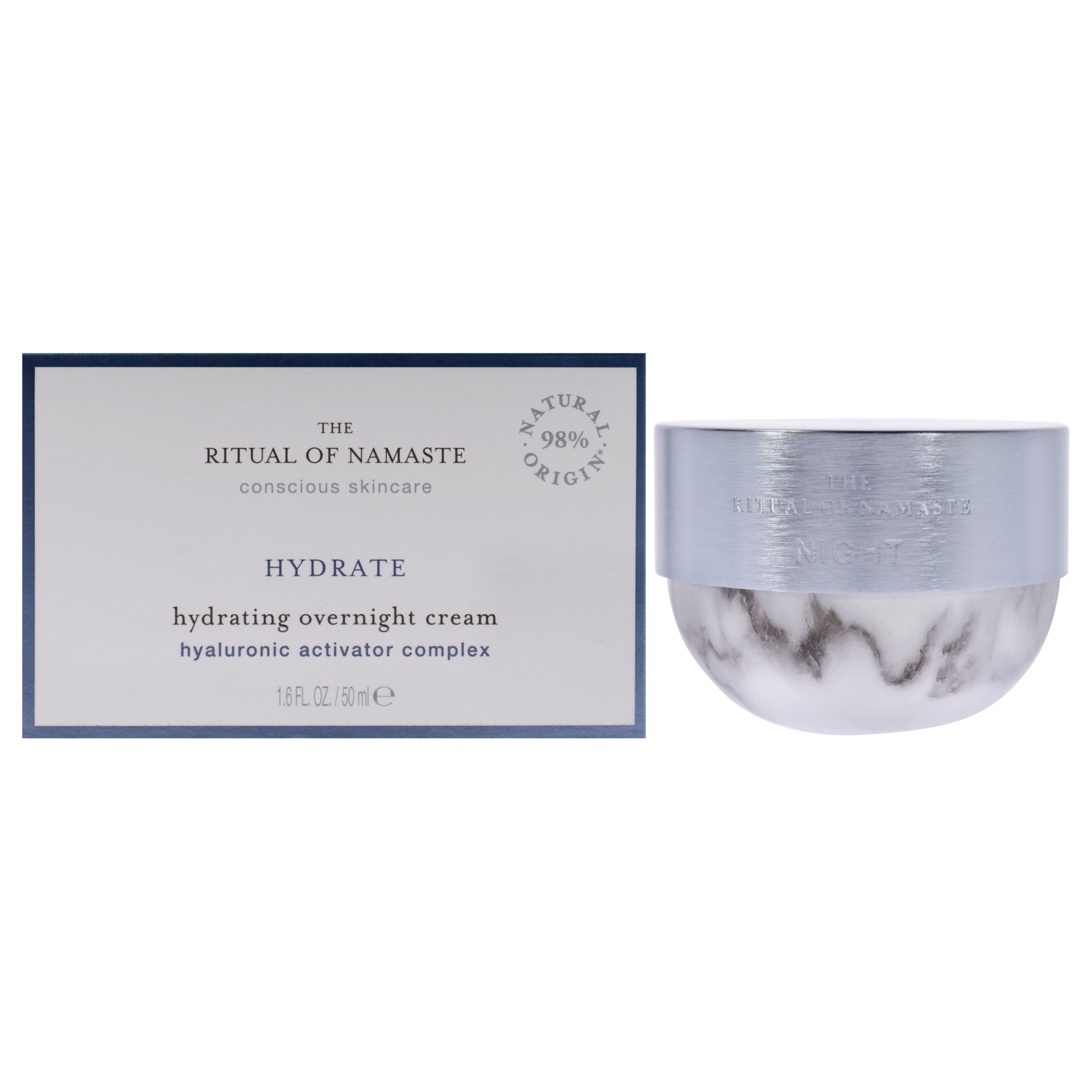 The Ritual of Namaste Hydrating Overnight Cream by Rituals for Unisex - 1.6 oz Cream