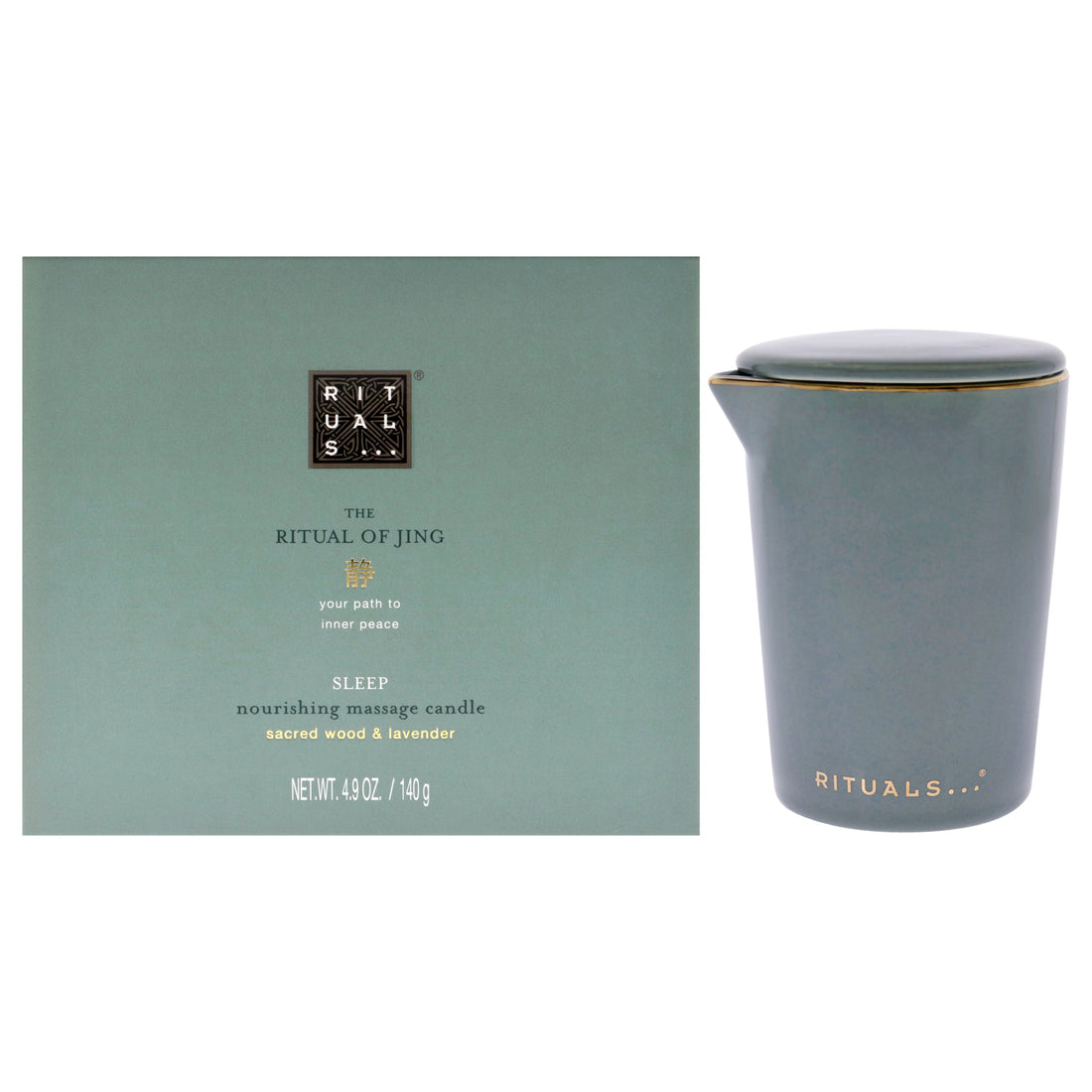 The Ritual of Jing Massage Candle by Rituals for Unisex - 4.9 oz Candle