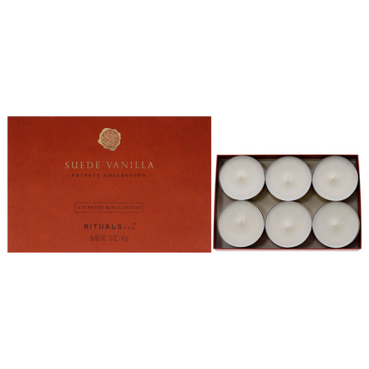 Suede Vanilla Mini Scented Candles