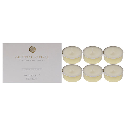 Oriental Vetiver Scented Mini Candles