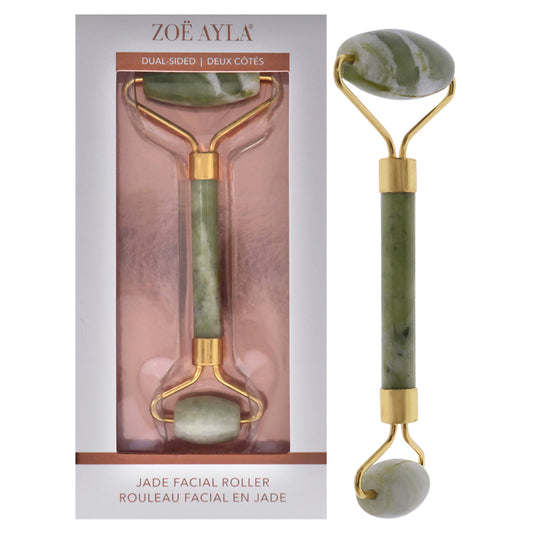 Luxurious Facial Jade Crystal Roller by Zoe Ayla for Women - 1 Pc Roller
