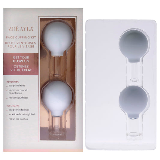 Face Cupping Kit by Zoe Ayla for Women - 2 Pc Tools