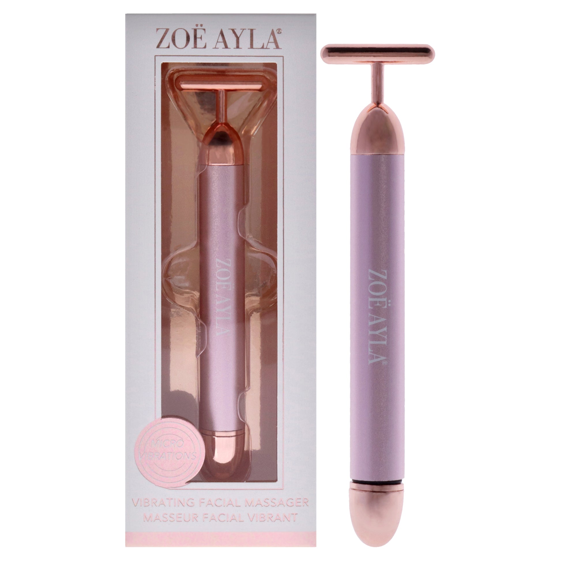 Rosegold Vibrating Facial Massager