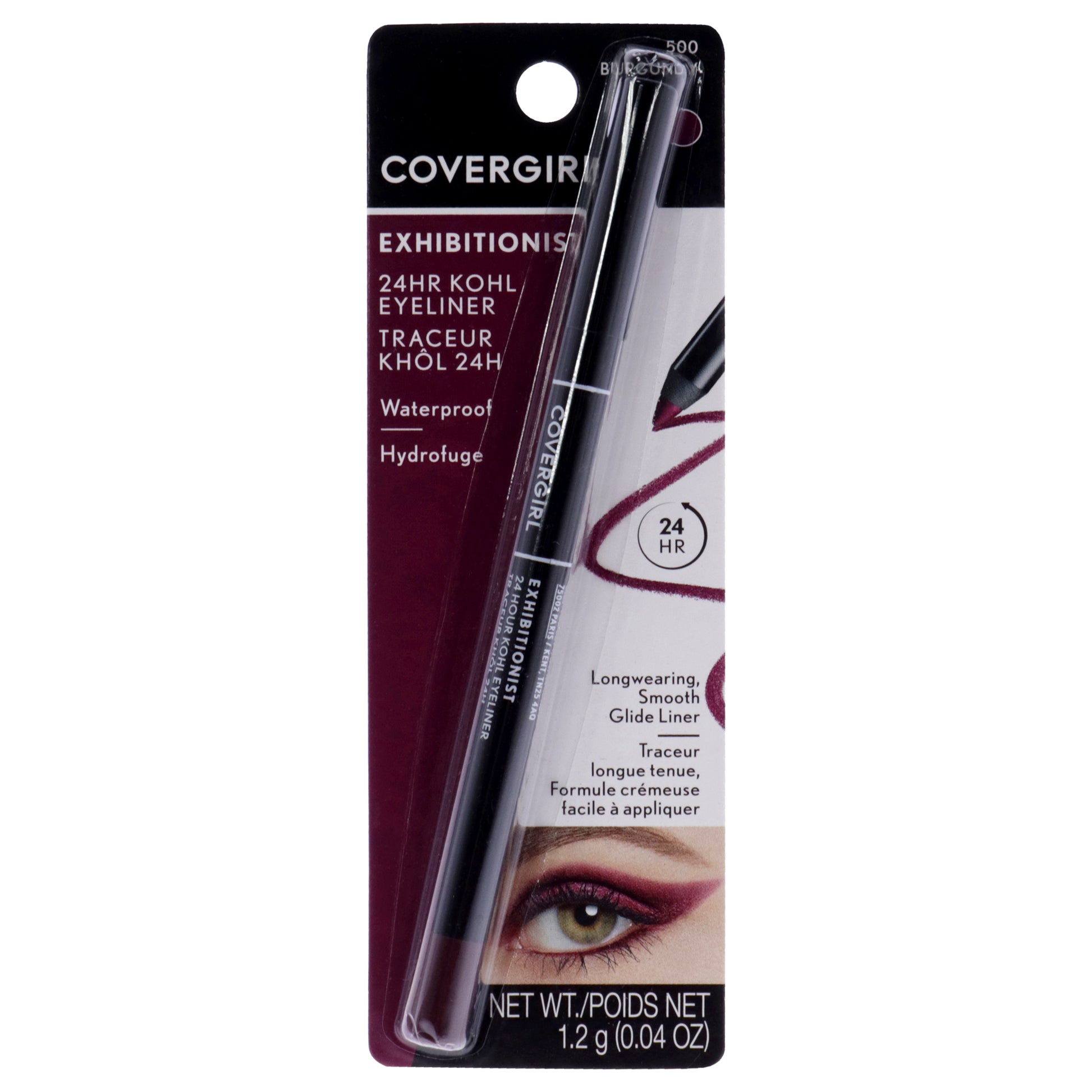 Exhibitionist 24Hr Waterproof Kohl Eyeliner - 500 Burgundy
