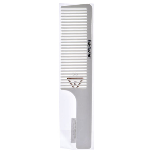 Babylisspro Barberology 9 Clipper Comb - White by BabylissPRO for Unisex - 1 Pc Comb