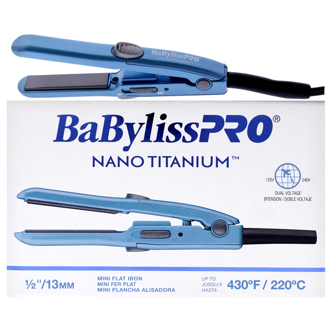 Nano Titanium Mini Flat Iron - BNT3050UC