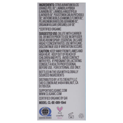 Organic Blend Oil