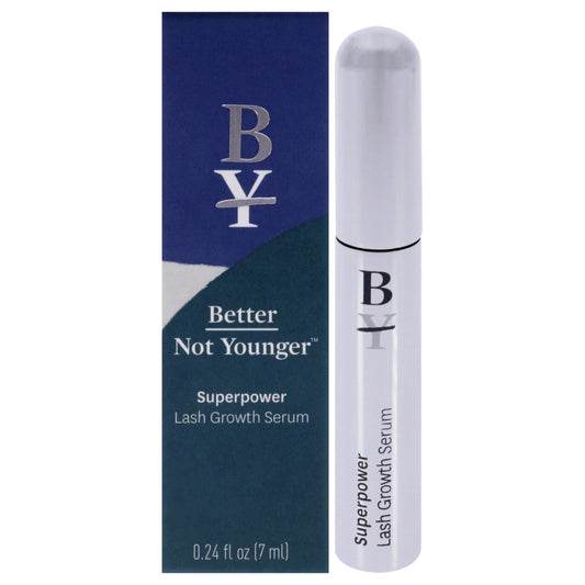 Superpower Lash Serum by Better Not Younger for Unisex - 0.24 oz Serum