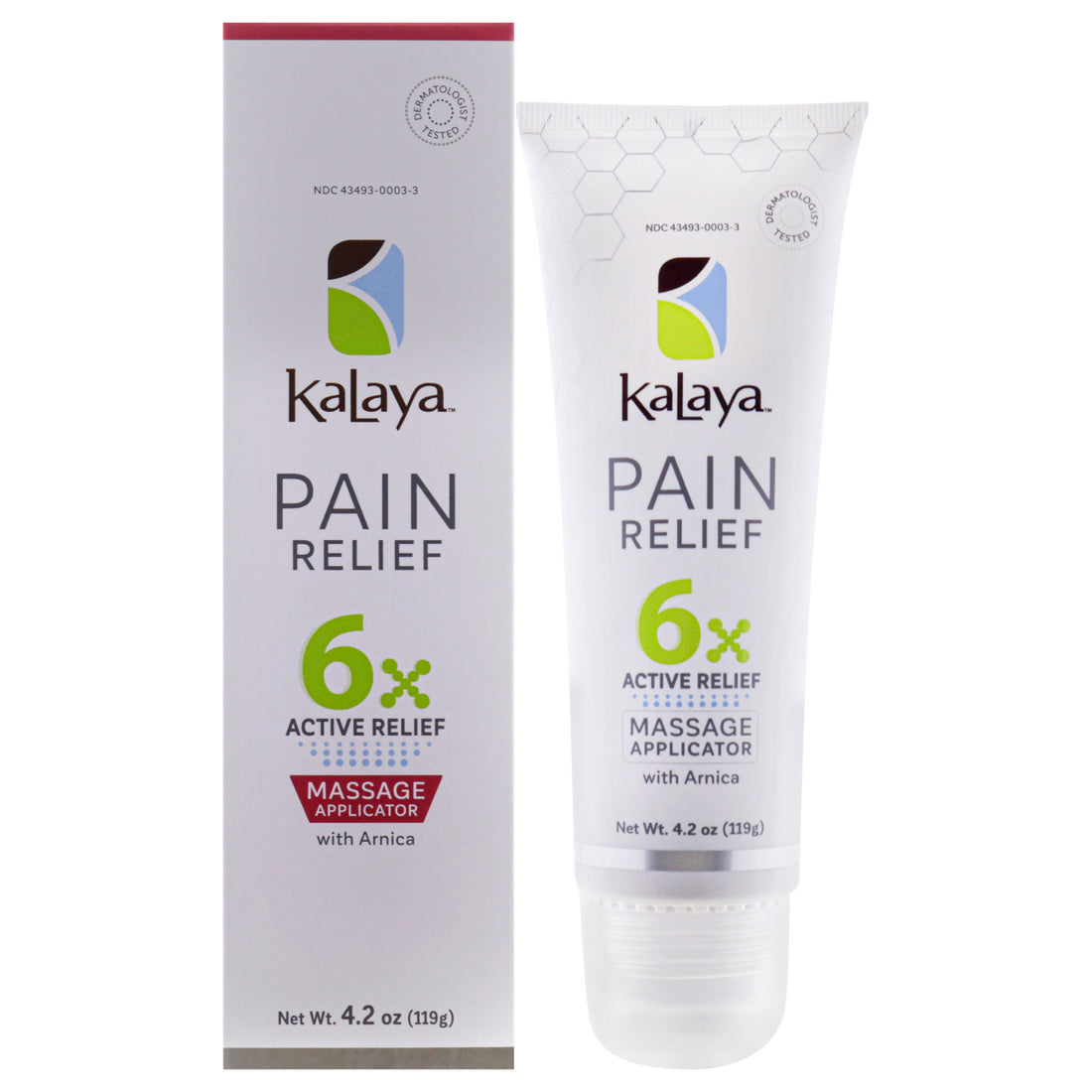 6x Pain Relief Massage Aplicator Cream