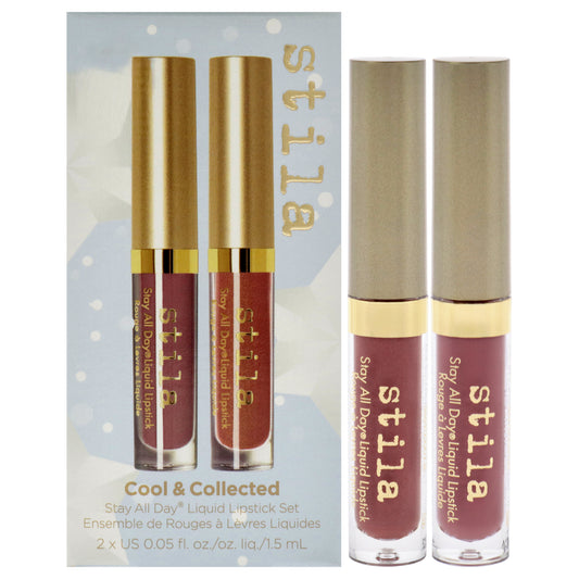 Cool and Collected Stay All Day Liquid Lipstick Set