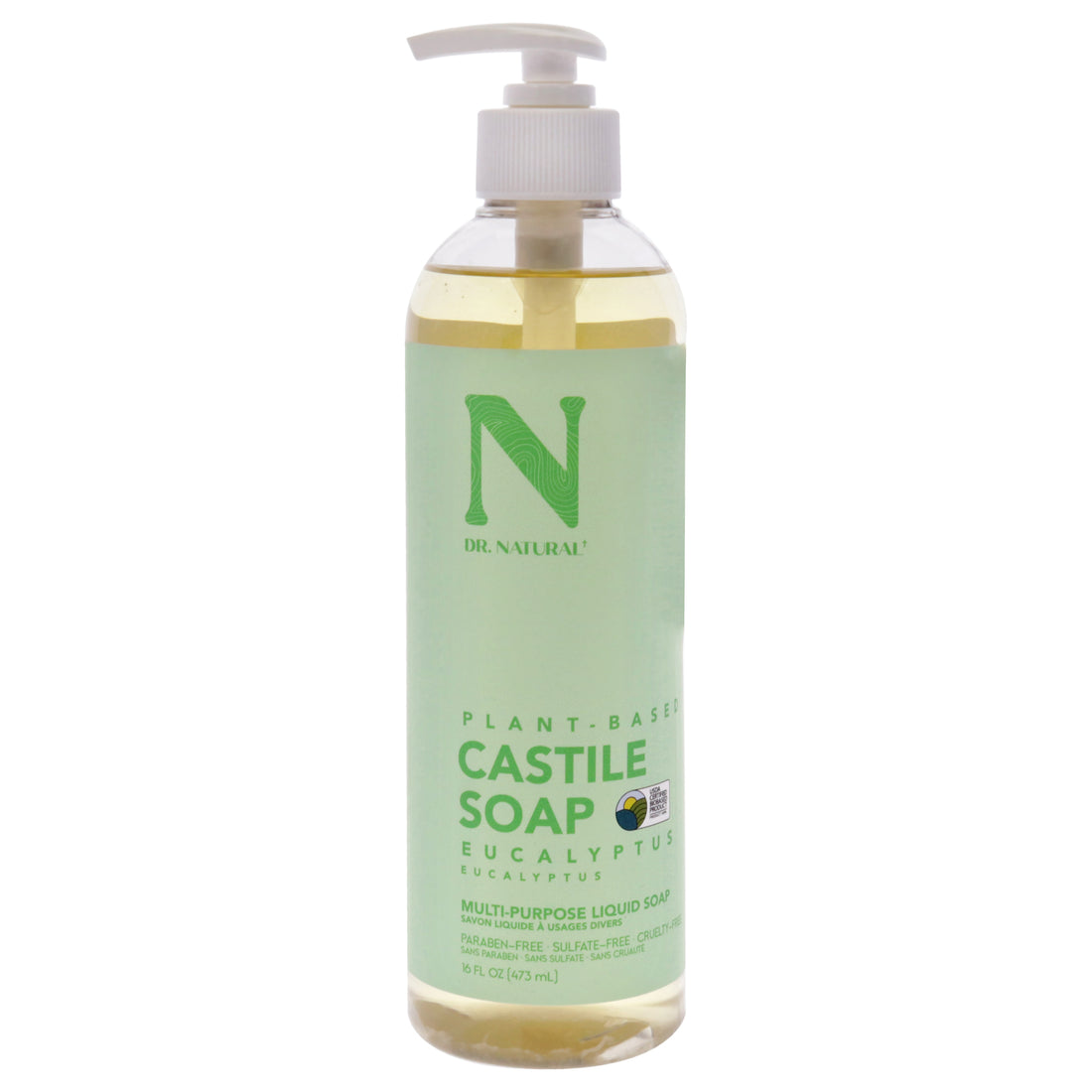Dr. Natural Castile Liquid Soap - Eucalyptus