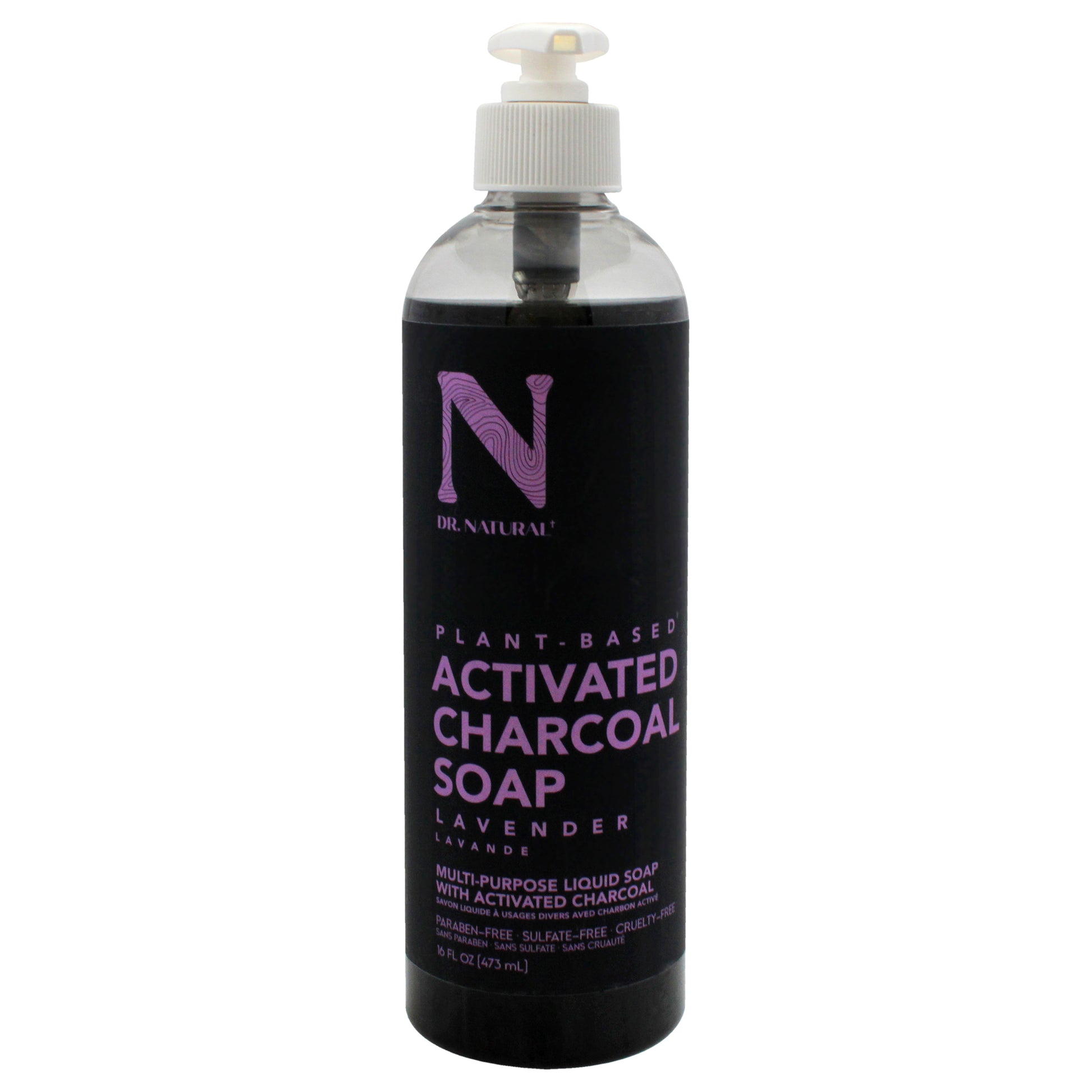 Dr. Natural Activated Charcoal Liquid Soap
