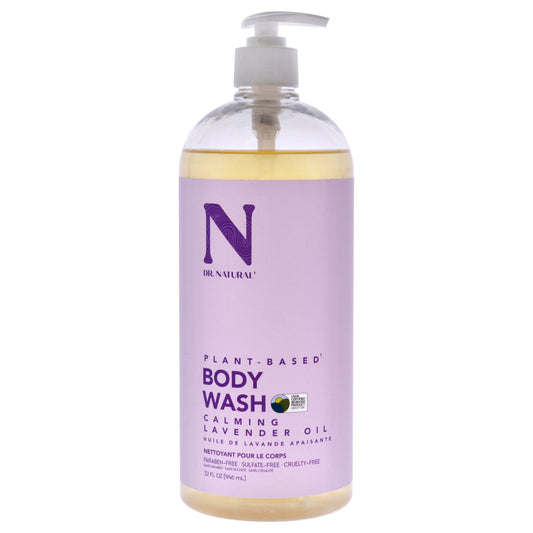 Calming Oil Body Wash - Lavender by Dr. Natural for Unisex - 32 oz Body Wash