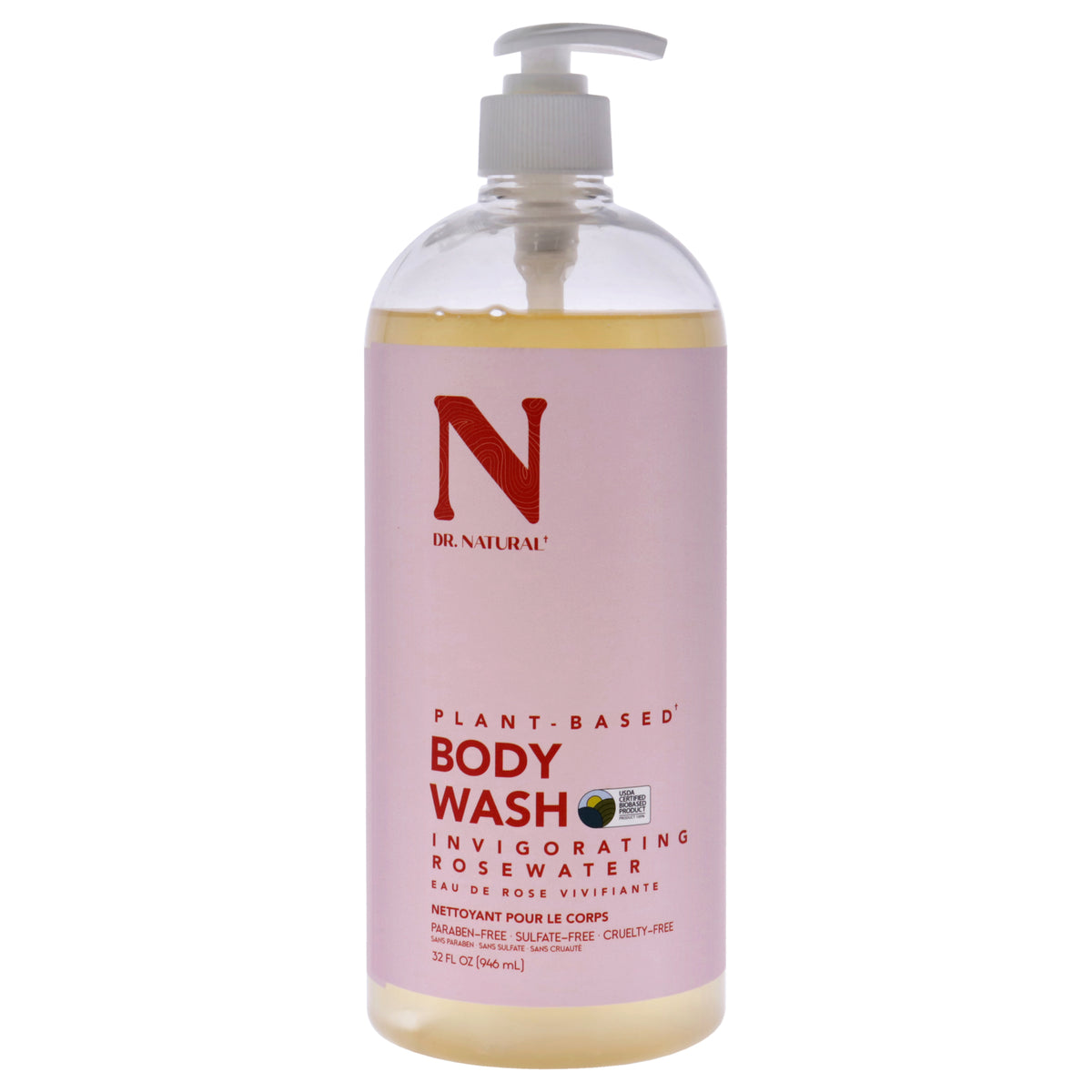 Invigorating Body Wash - Rosewater