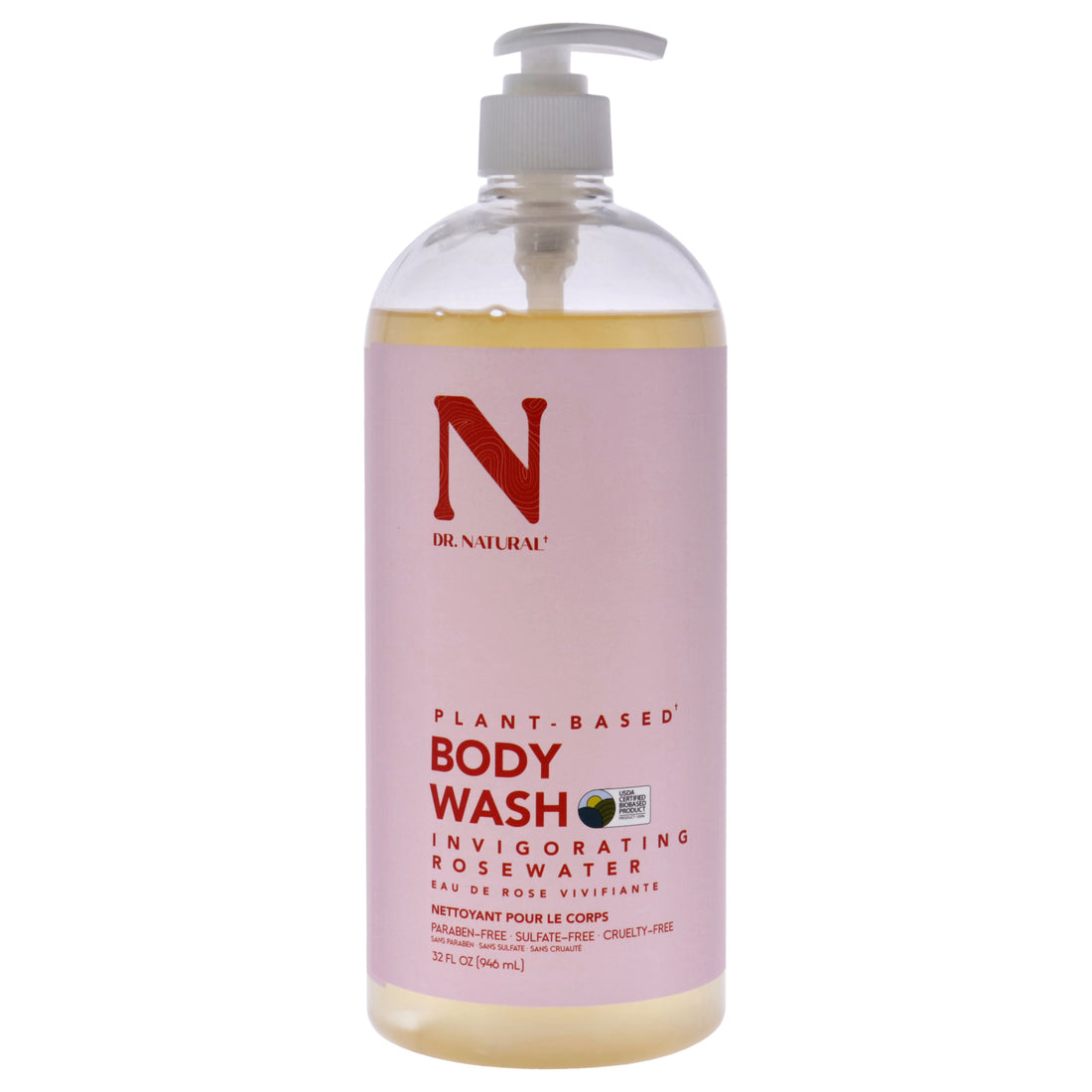 Invigorating Body Wash - Rosewater