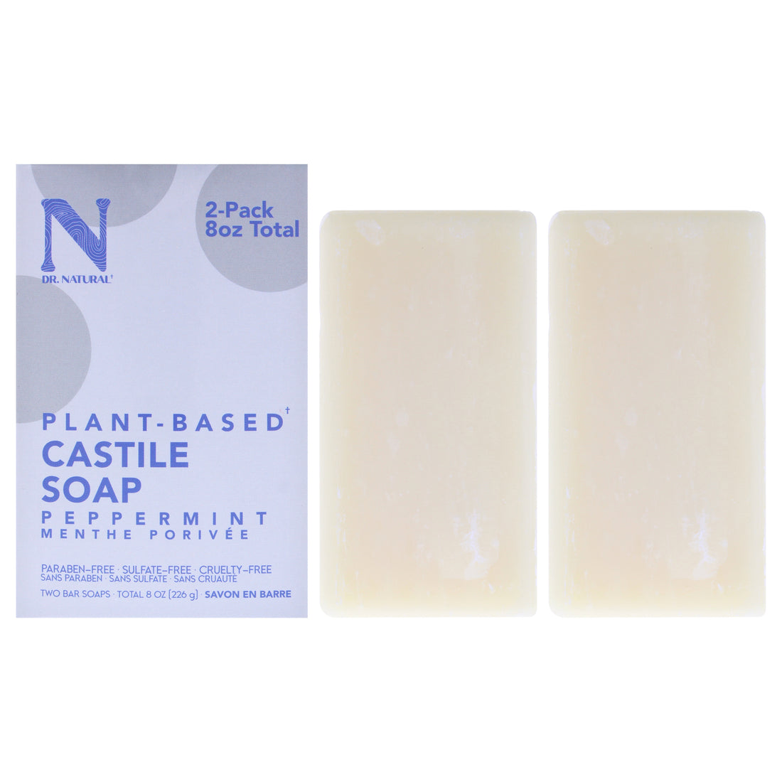 Dr. Natural Castile Bar Soap - Peppermint