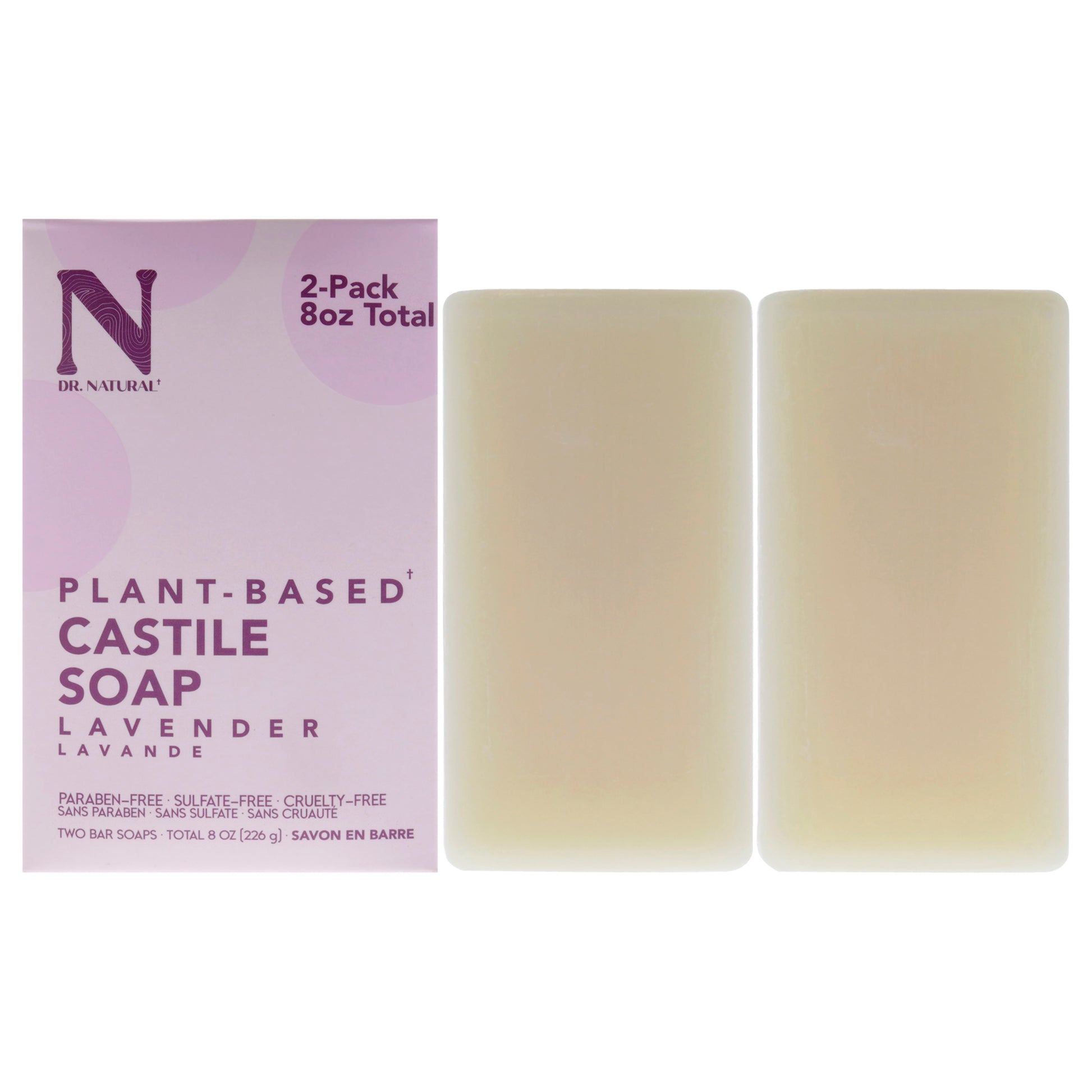 Dr. Natural Castile Bar Soap - Lavender