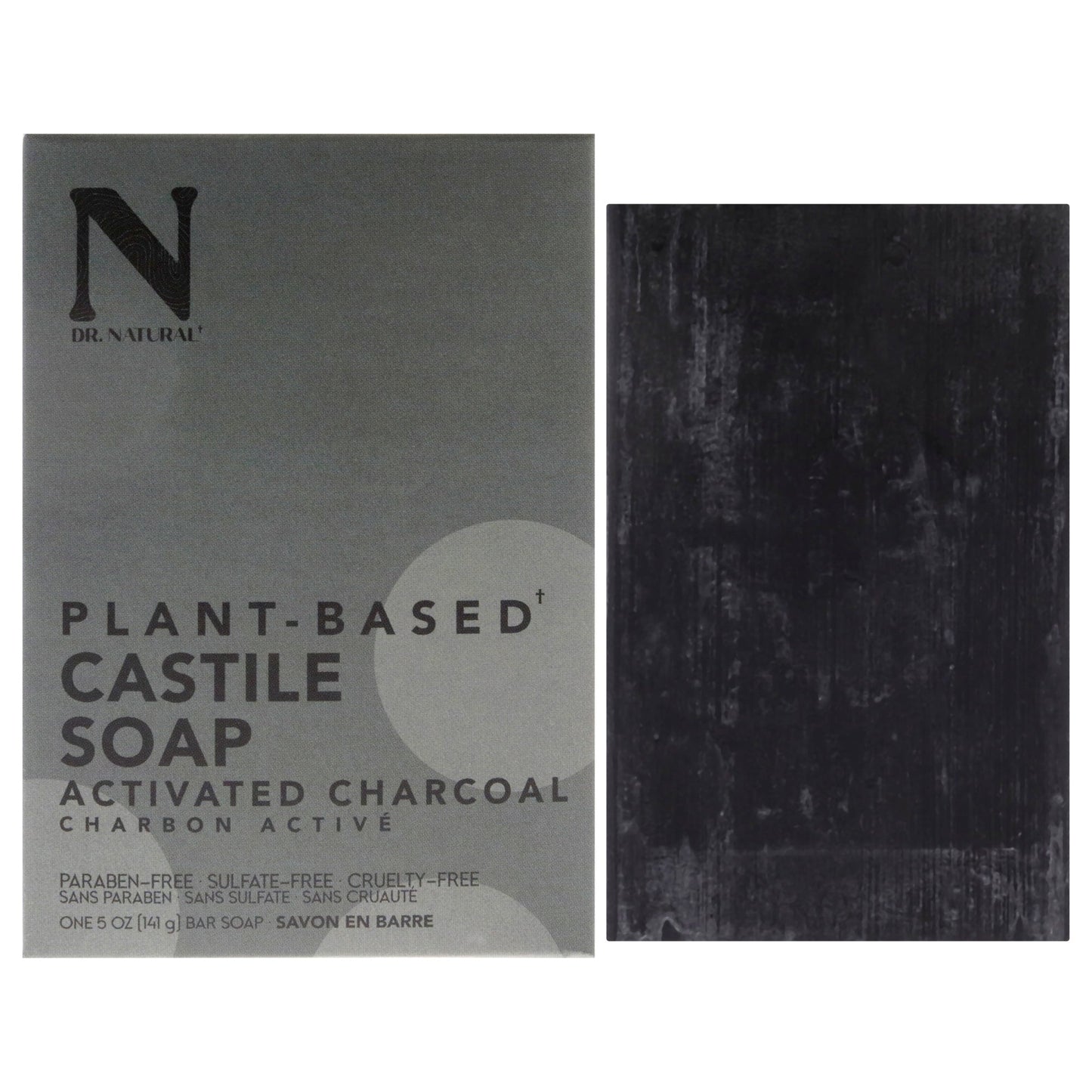 Castile Bar Soap - Activated Charcoal