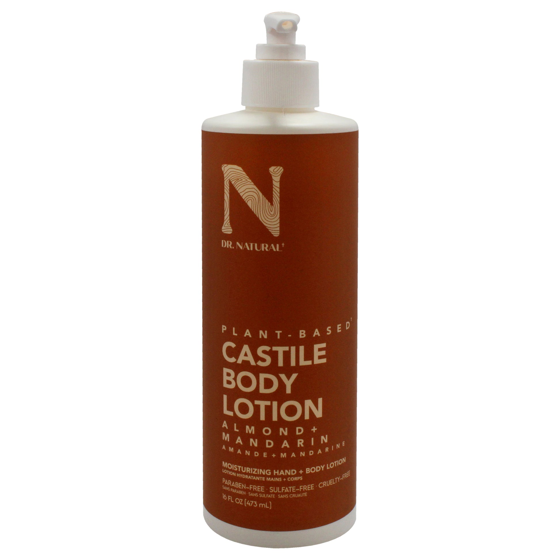 Castile Body Lotion - Almond plus Mandarin
