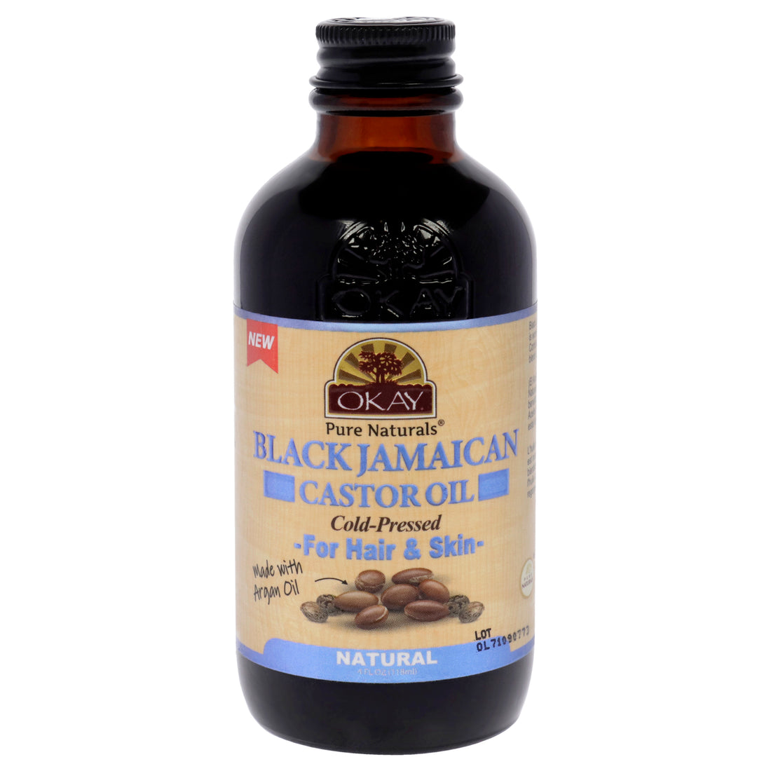Black Jamaican Castor Oil - Natural