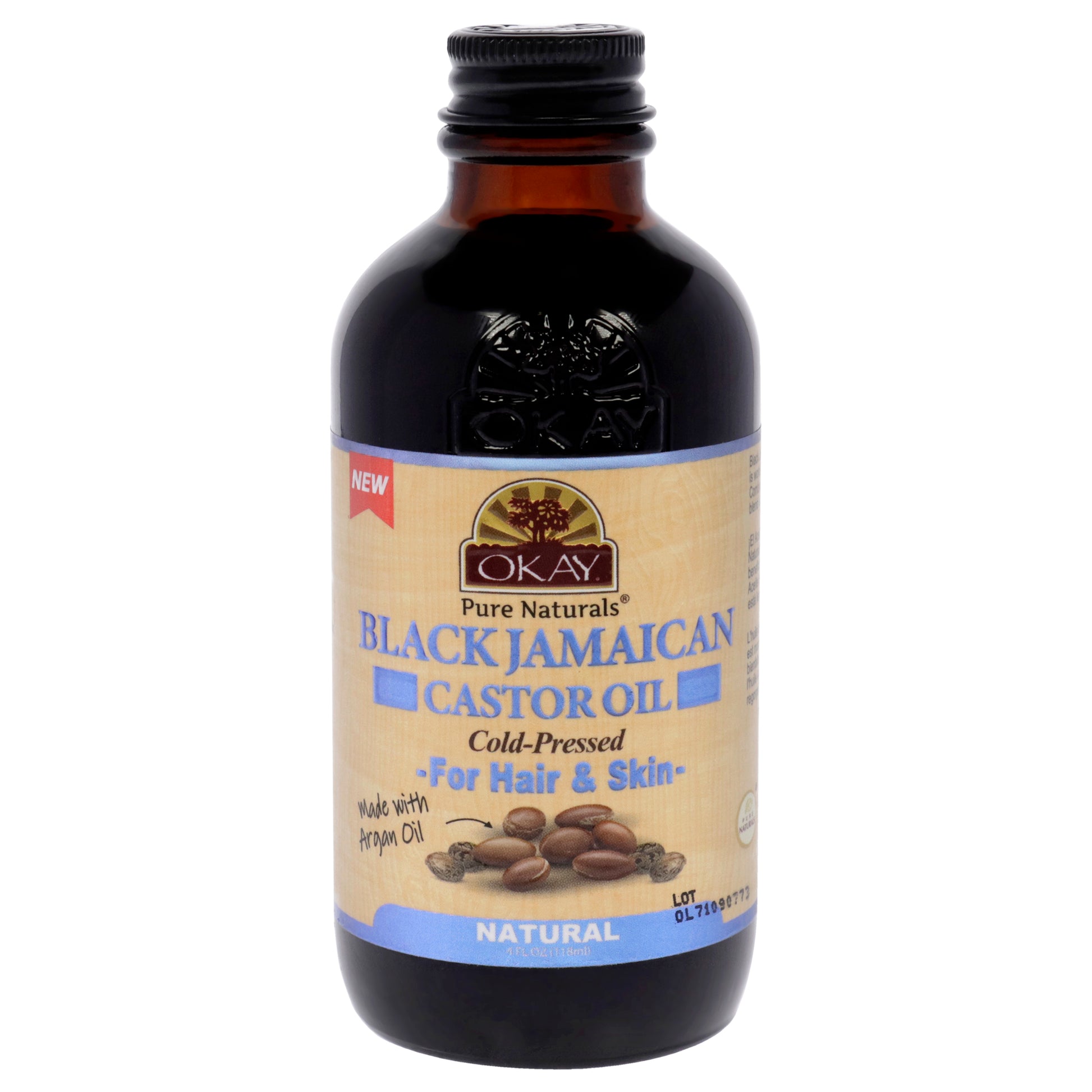 Black Jamaican Castor Oil - Natural