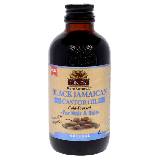 Black Jamaican Castor Oil - Natural by Okay for Unisex - 4 oz Oil