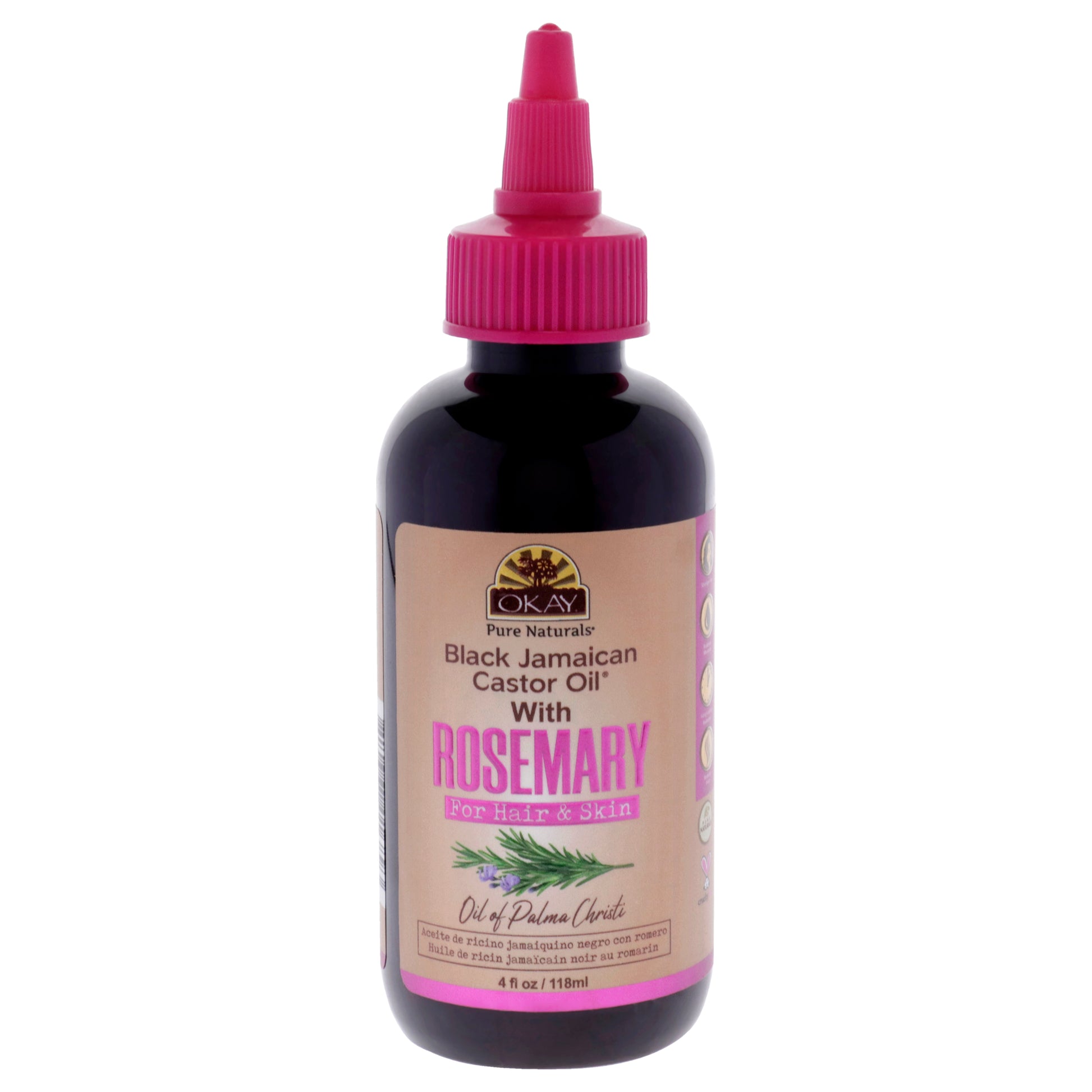 Black Jamaican Castor Oil - Rosemary