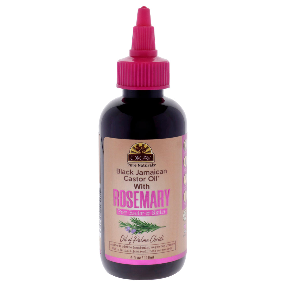 Black Jamaican Castor Oil - Rosemary