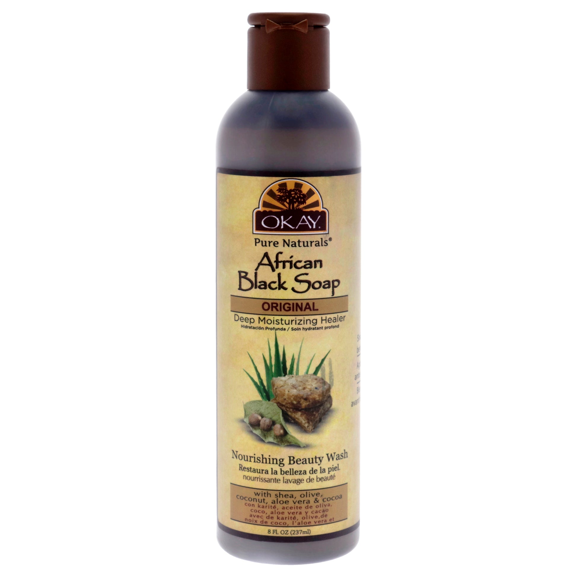 African Black Liquid Soap