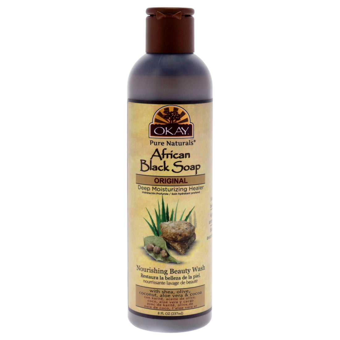 African Black Liquid Soap