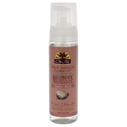 Black Jamaican Castor Oil Hair Styling Mousse