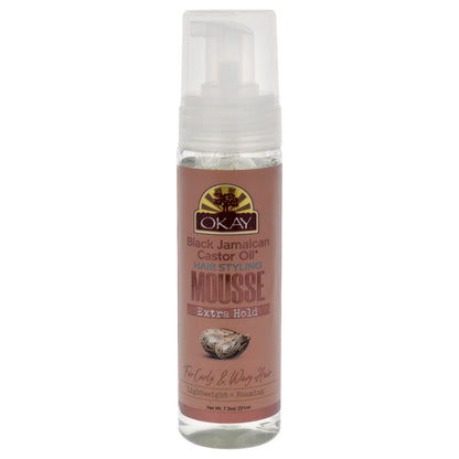 Black Jamaican Castor Oil Hair Styling Mousse