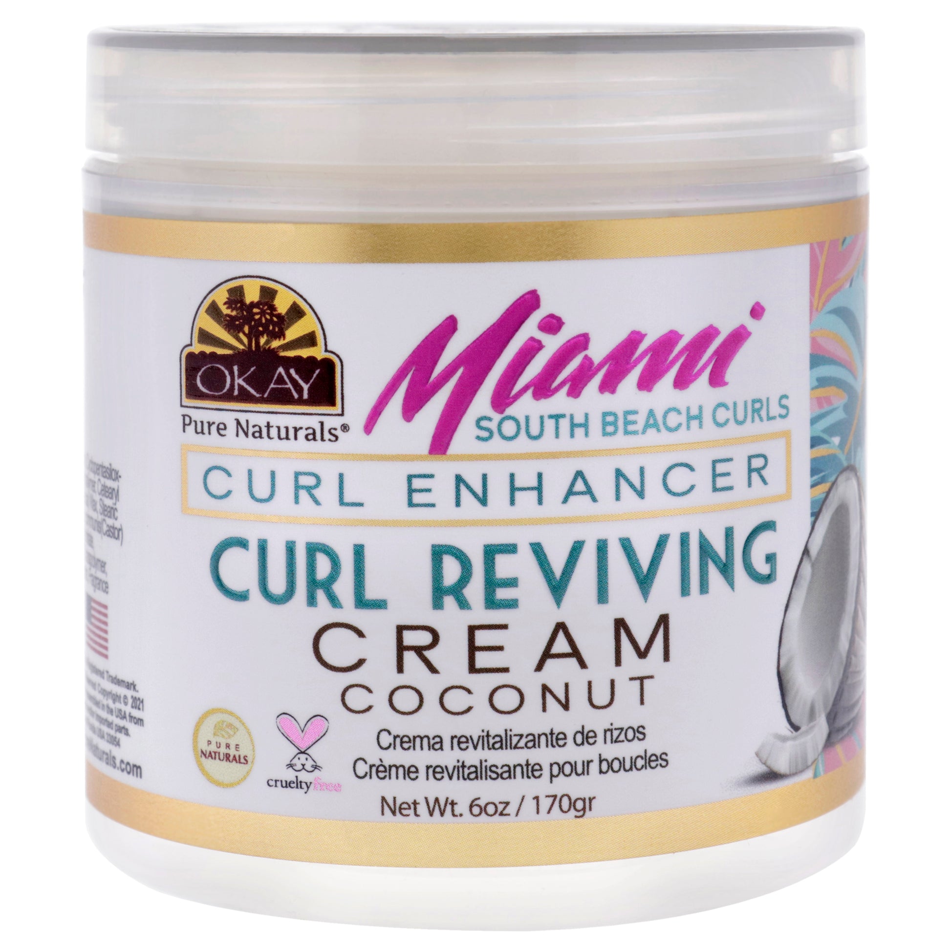 Okay Miami South Beach Curls - Curl Enhancing
