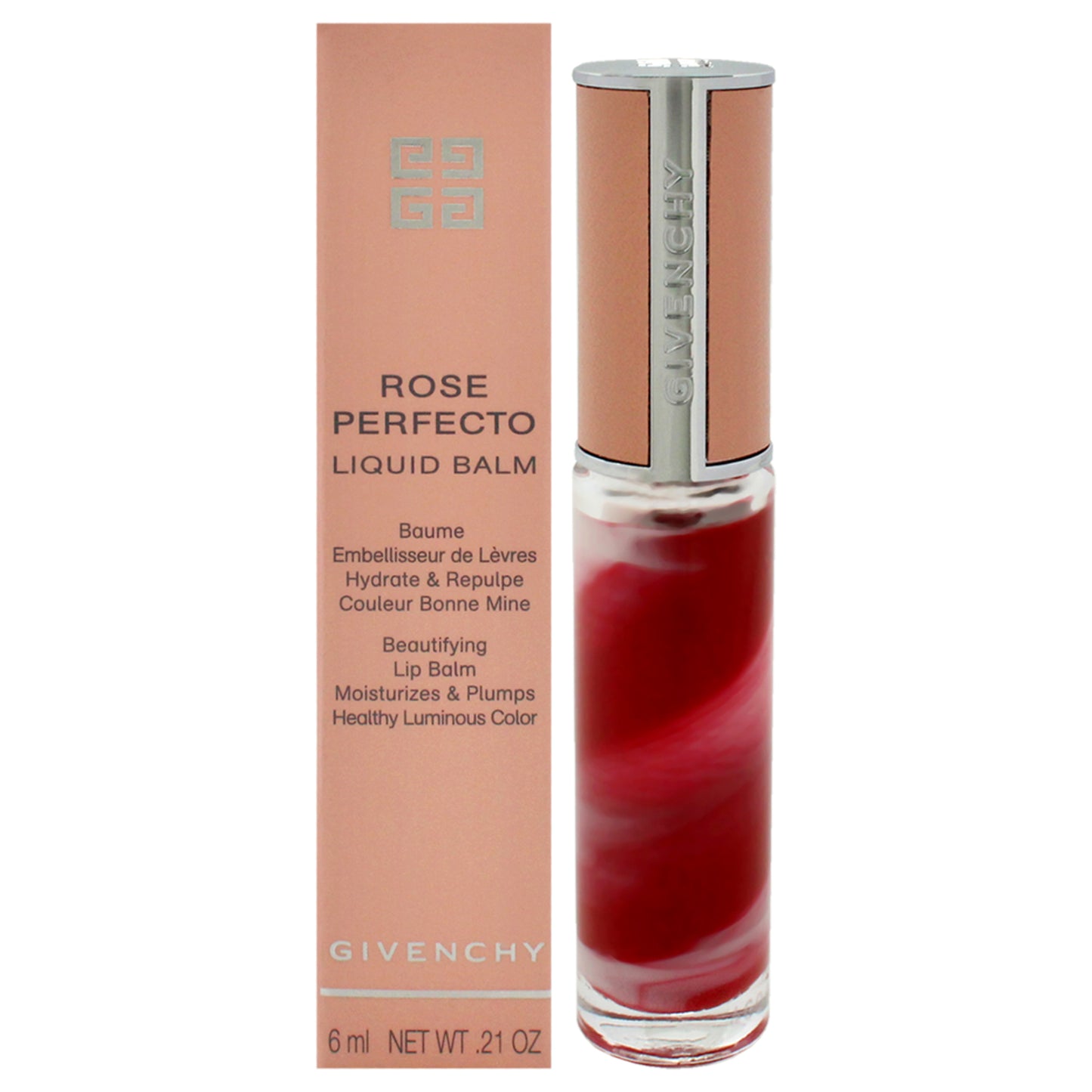 Rose Perfecto Tinted Liquid Lip Balm - 37 Rouge Graine