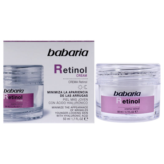 Retinol Face Rejuvenator Cream by Babaria for Women - 1.7 oz Cream