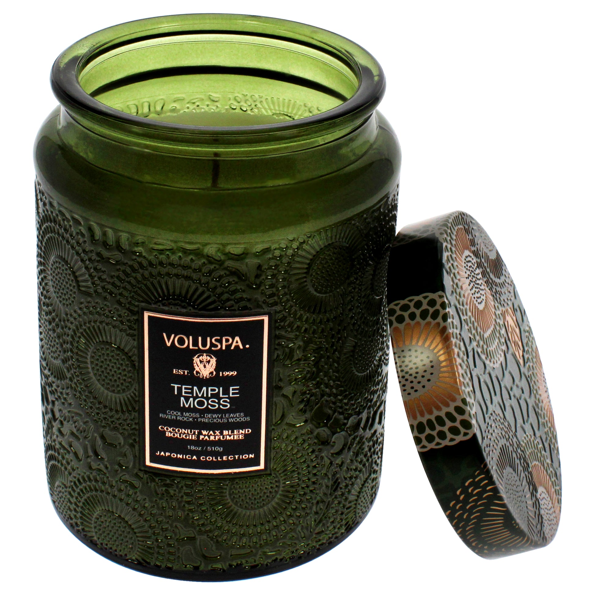 Temple Moss - Large by Voluspa for Unisex - 18 oz Candle