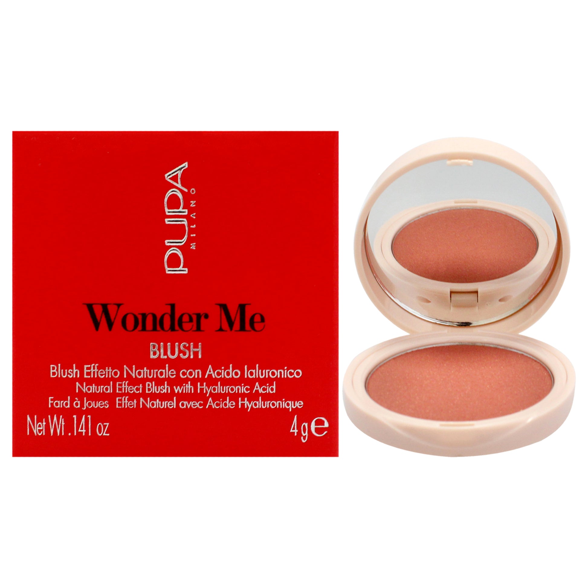 Wonder Me Blush - 003 Thats Hot-Radiant by Pupa Milano for Women - 0.141 oz Blush