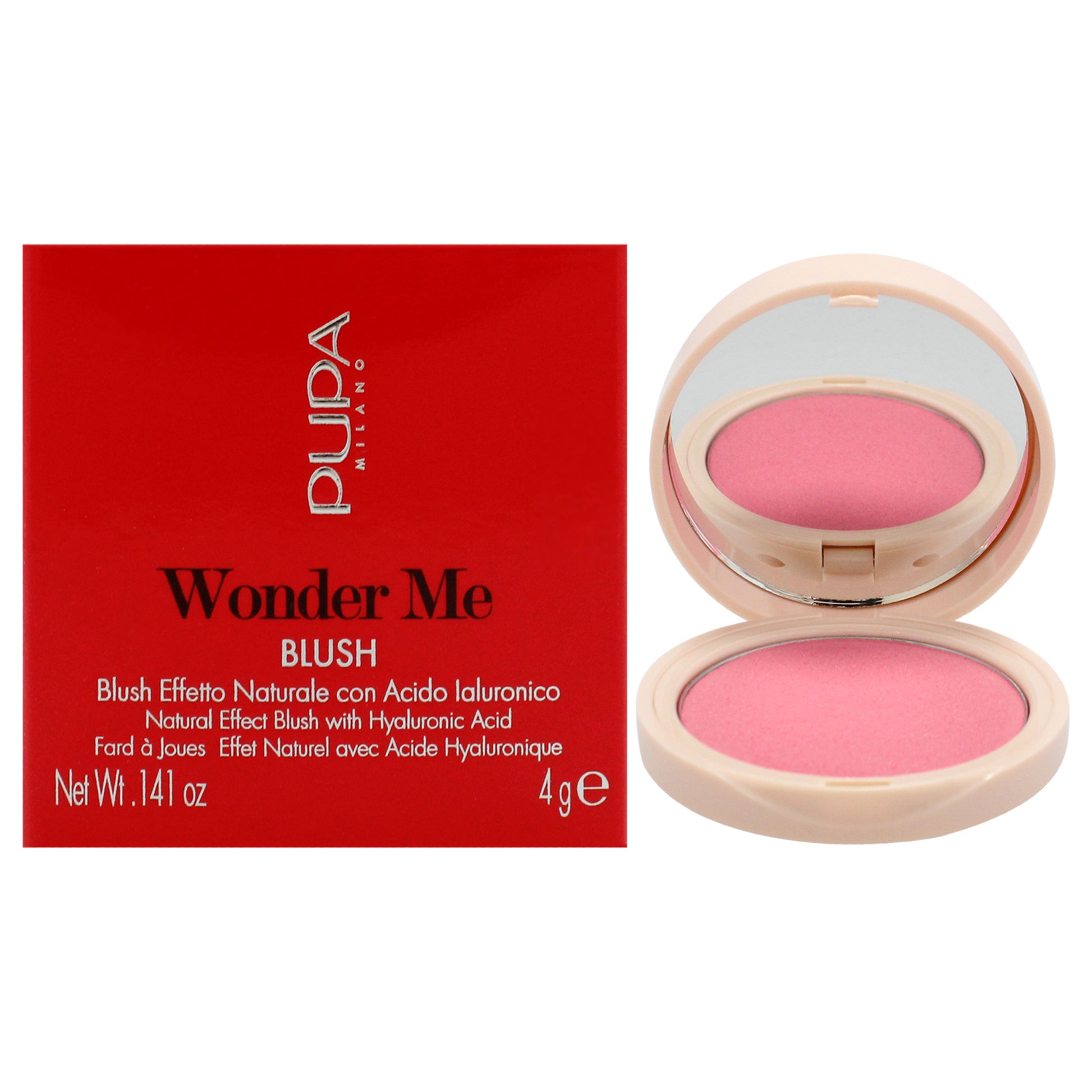 Wonder Me Blush - 006 First Kiss-Radiant by Pupa Milano for Women - 0.141 oz Blush